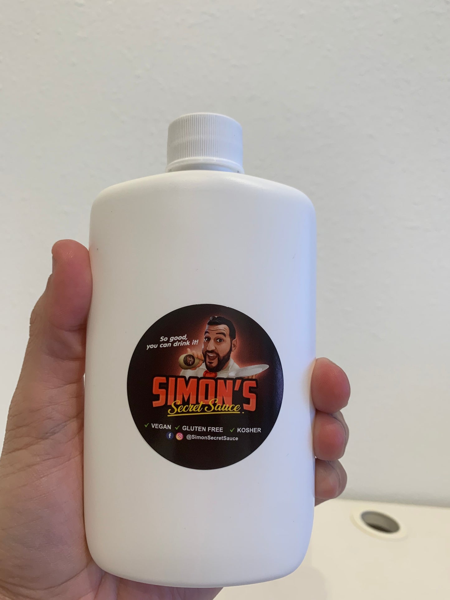 Secret Sauce Travel Flask 8oz - Empty