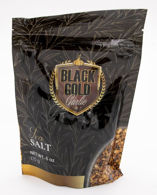Texas Black Gold Garlic Sea Salt